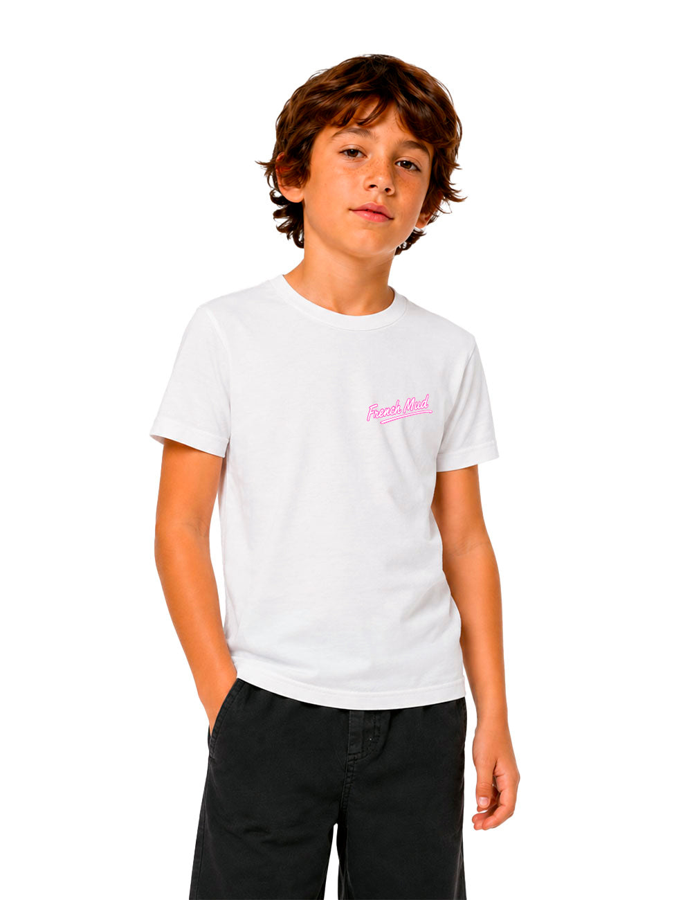 T-shirt "Pas moins vite qu'à fond" Enfant
