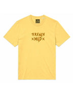 T-Shirt "X French-MUD X" Yellow Unisexe