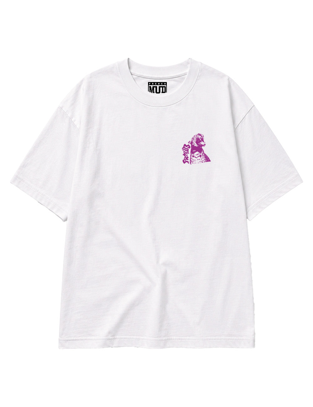 T-Shirt "Pilote sauvage" Blanc Unisexe