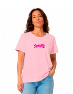 T-Shirt "Pink Slimer" Femme