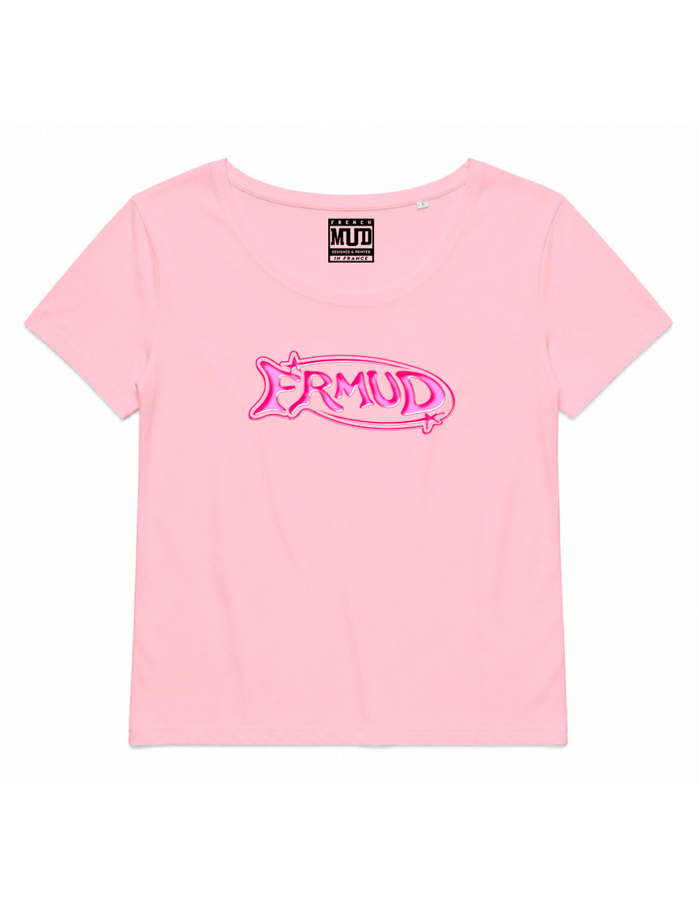 T-Shirt "Pink Glossy" Femme