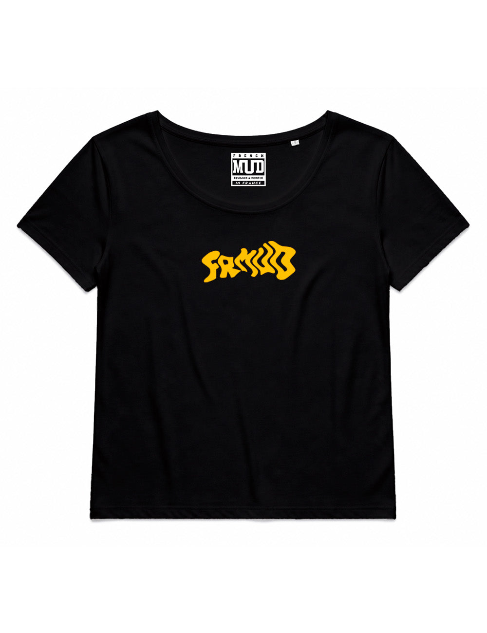 T-Shirt "Black Slimer" Femme