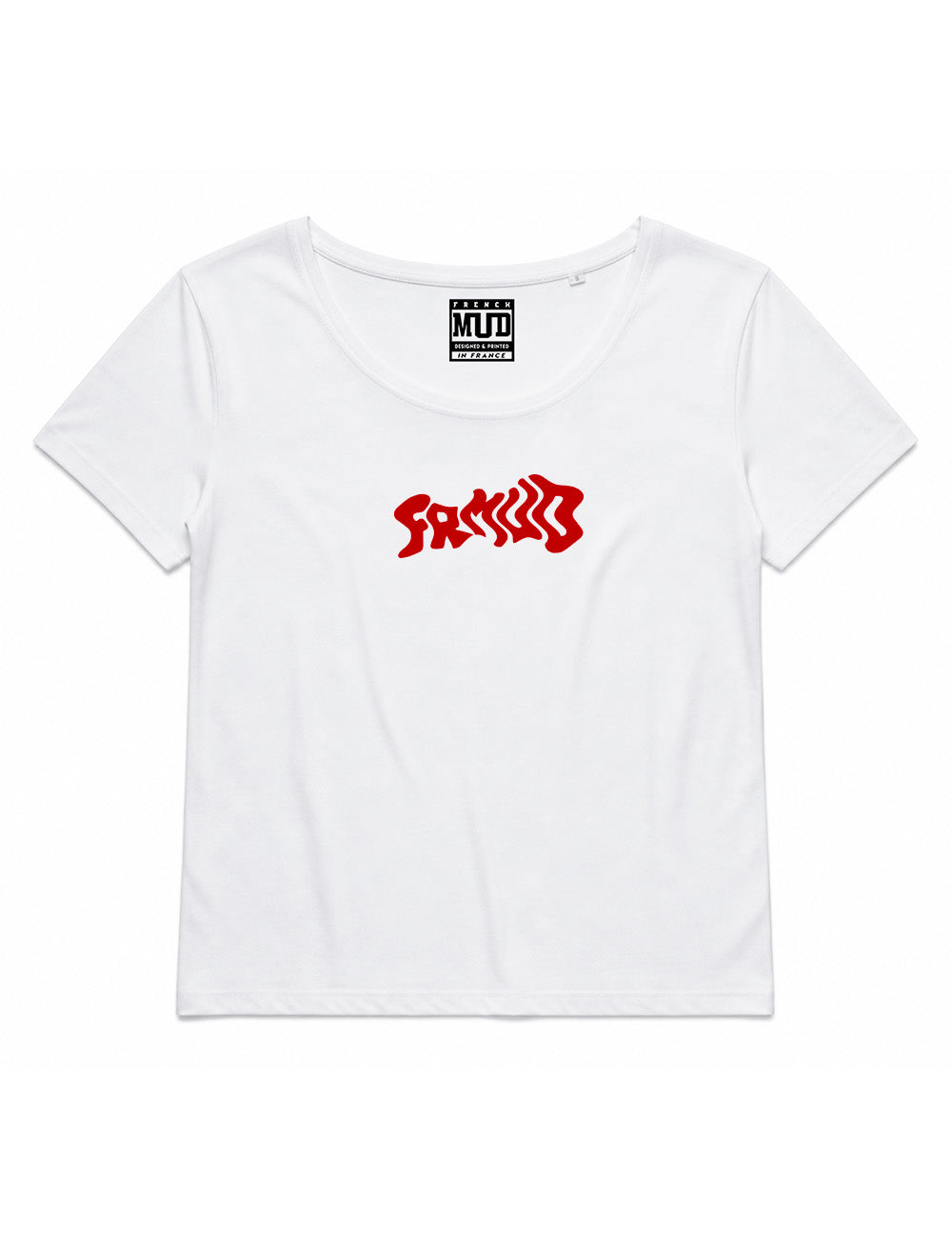T-Shirt "White Slimer" Femme