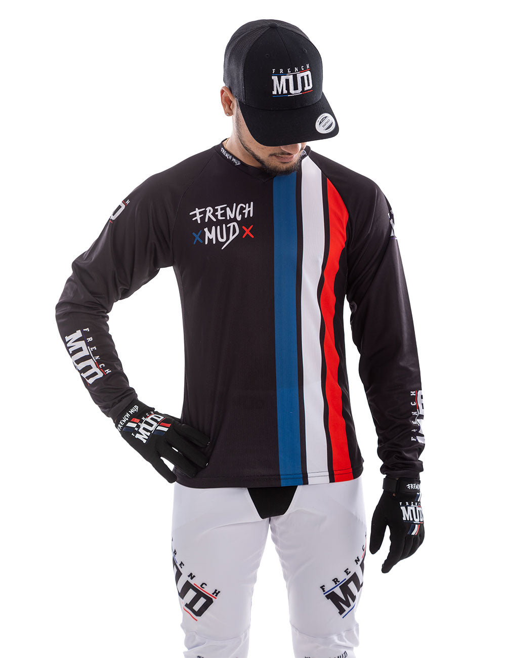 Maillot MX,BMX,DH "François le Français" Adulte