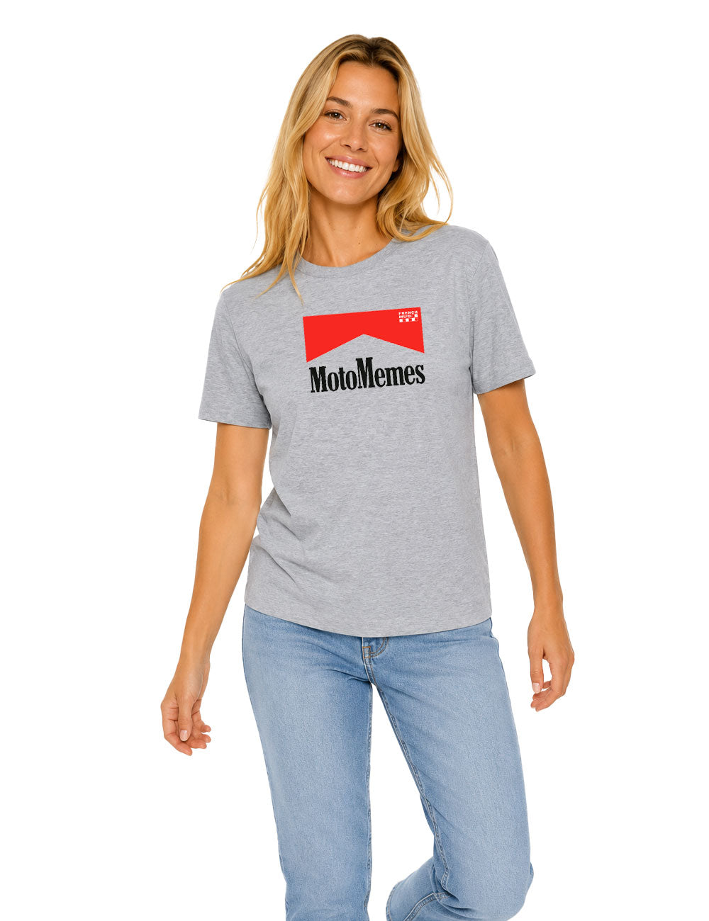T-Shirt "Moto Memes Vintage Malboro" Unisexe