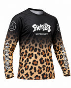 Maillot MX Léopard French-MUD - vue 3/4 face