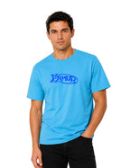 T-Shirt "GLOSSY" Aqua blue - unisexe