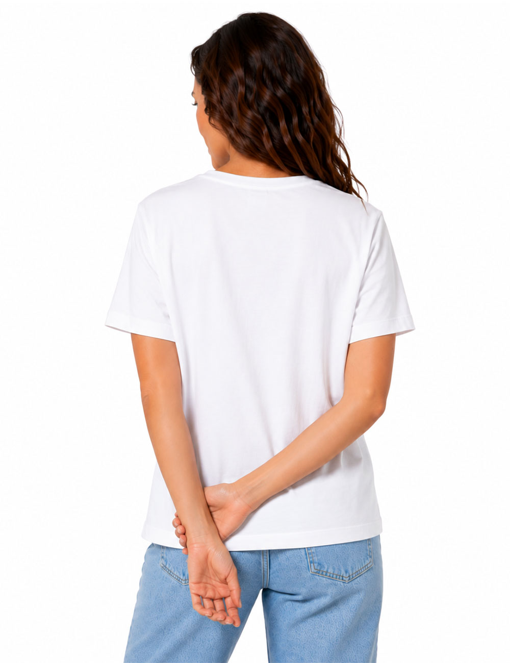 T-Shirt "White Slimer" Femme