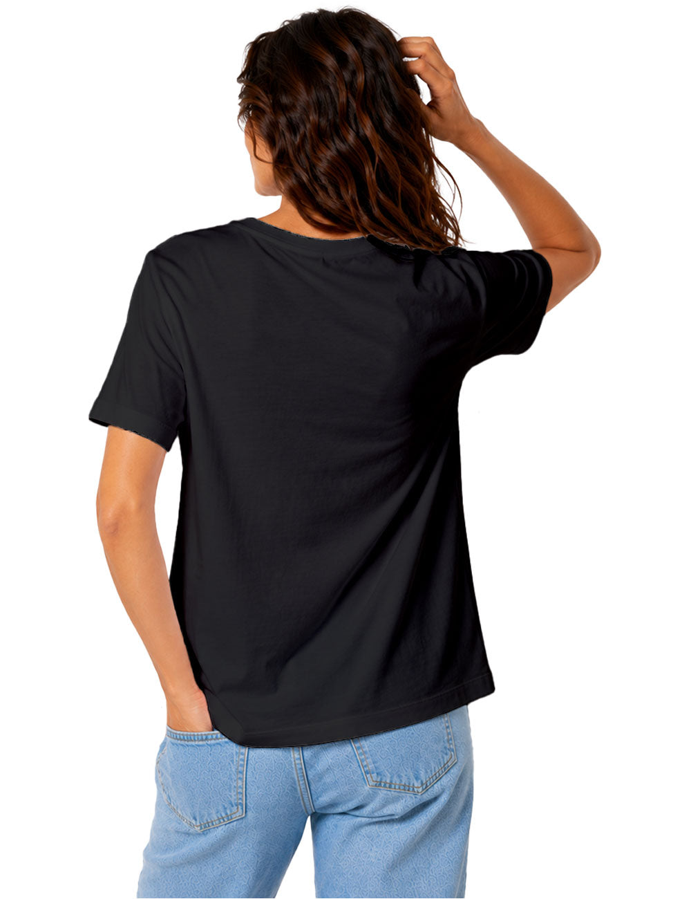 T-Shirt "Black Slimer" Femme