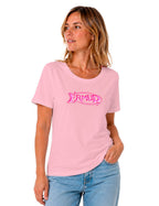 T-Shirt "Pink Glossy" Femme