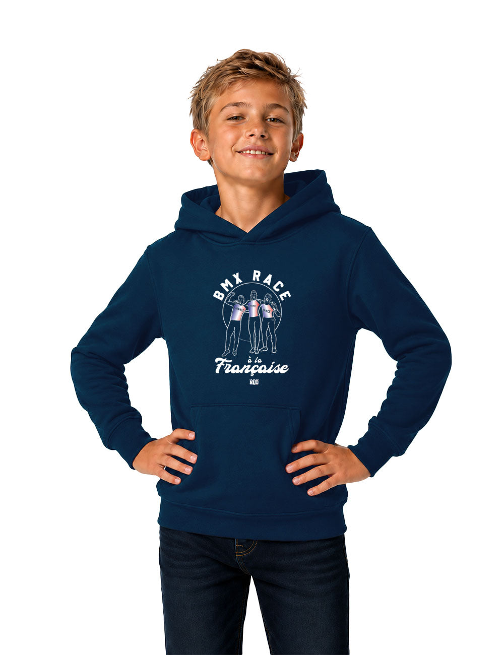 Hoodie "BMX Race à la française" Enfant