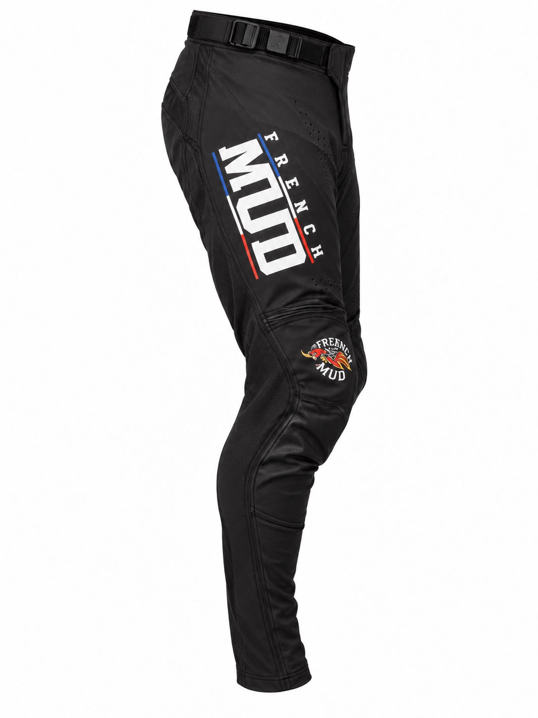 Pantalon MX MOOVE Noir French-MUD - vue côté droit