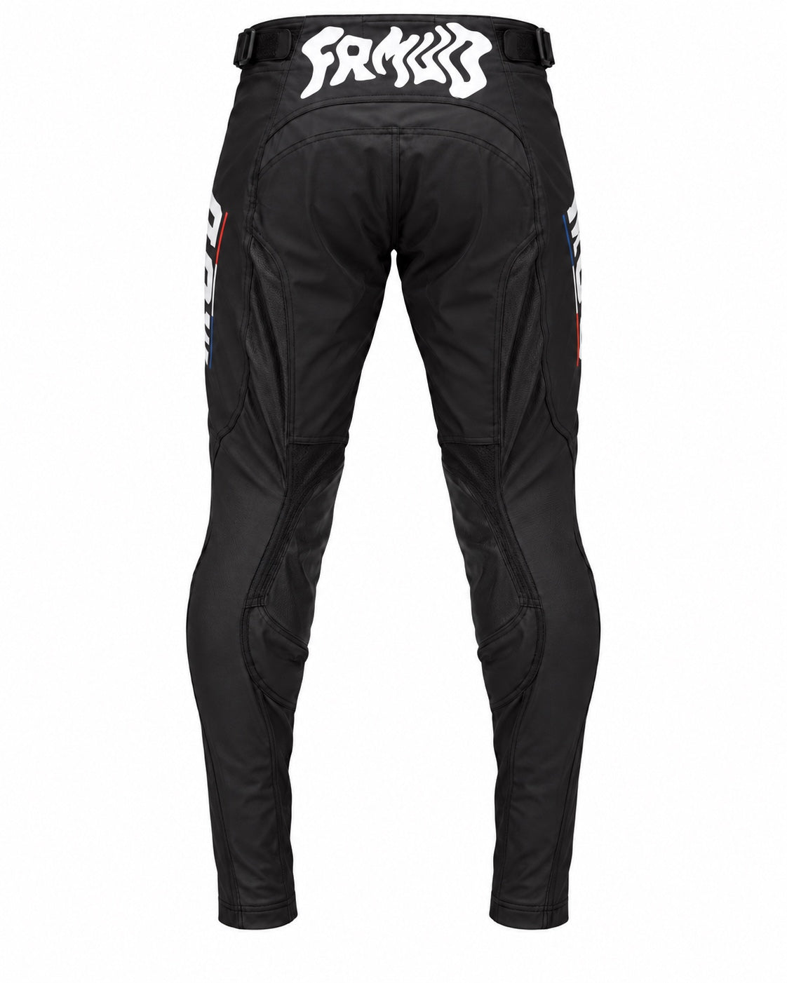 Pantalon MX MOOVE Noir French-MUD - vue de dos