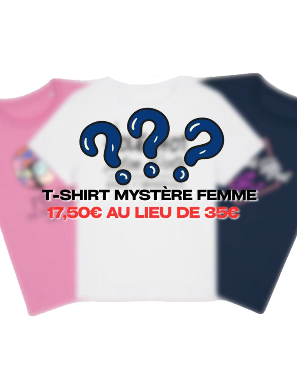 T-Shirt mystère femme