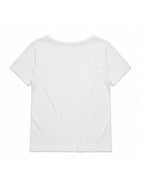 T-Shirt "White Slimer" Femme